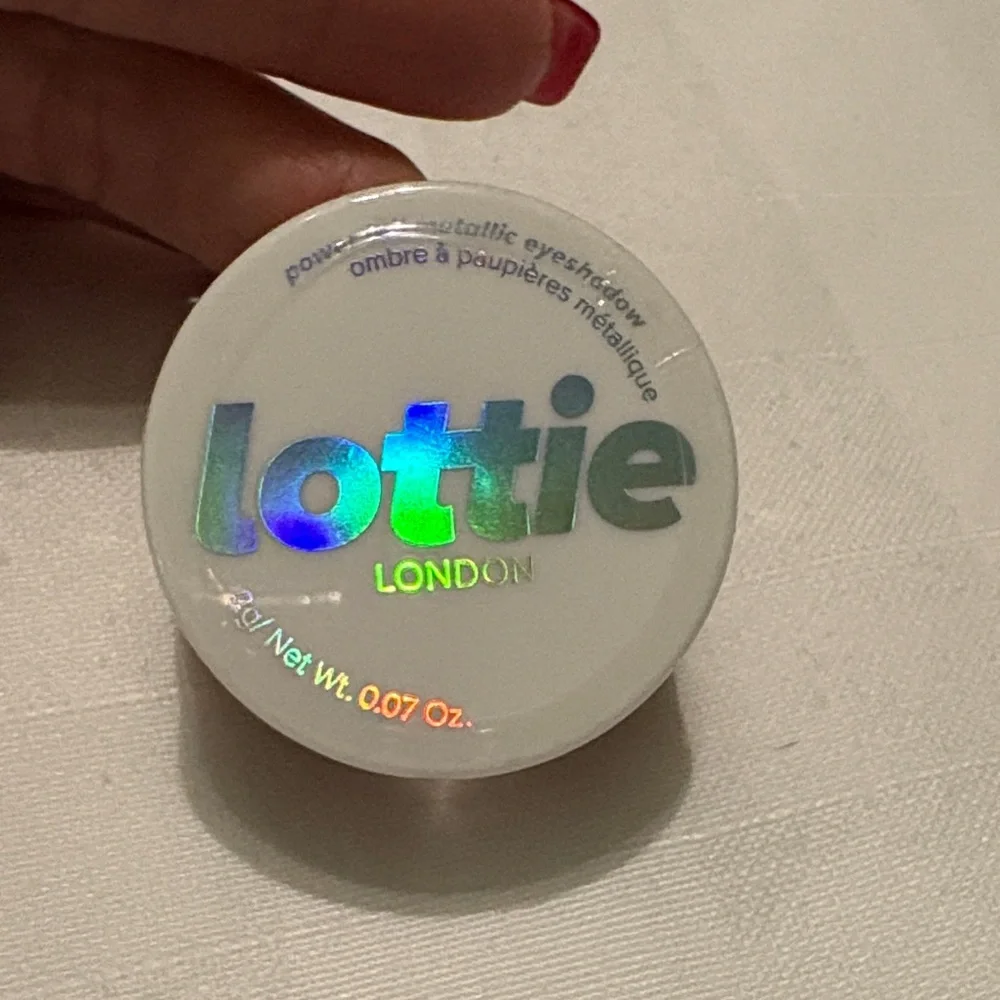 NEW Lottie London power foil metallic eyeshadow Golden Hour 2 g / .07 oz